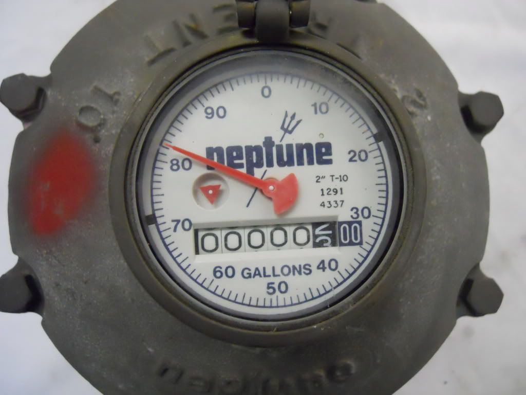 Neptune Trident 2" Water Meter / Flow Meter / Valve eBay